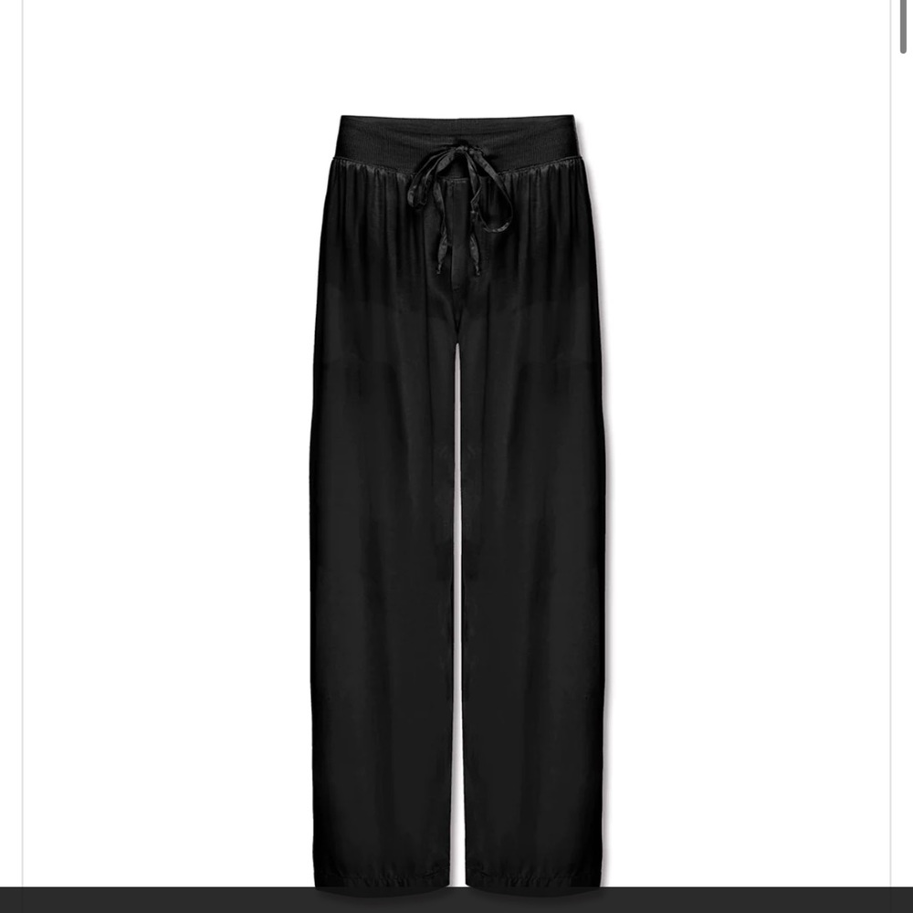 PJ HARLOW black satin pants worn Once! size XS